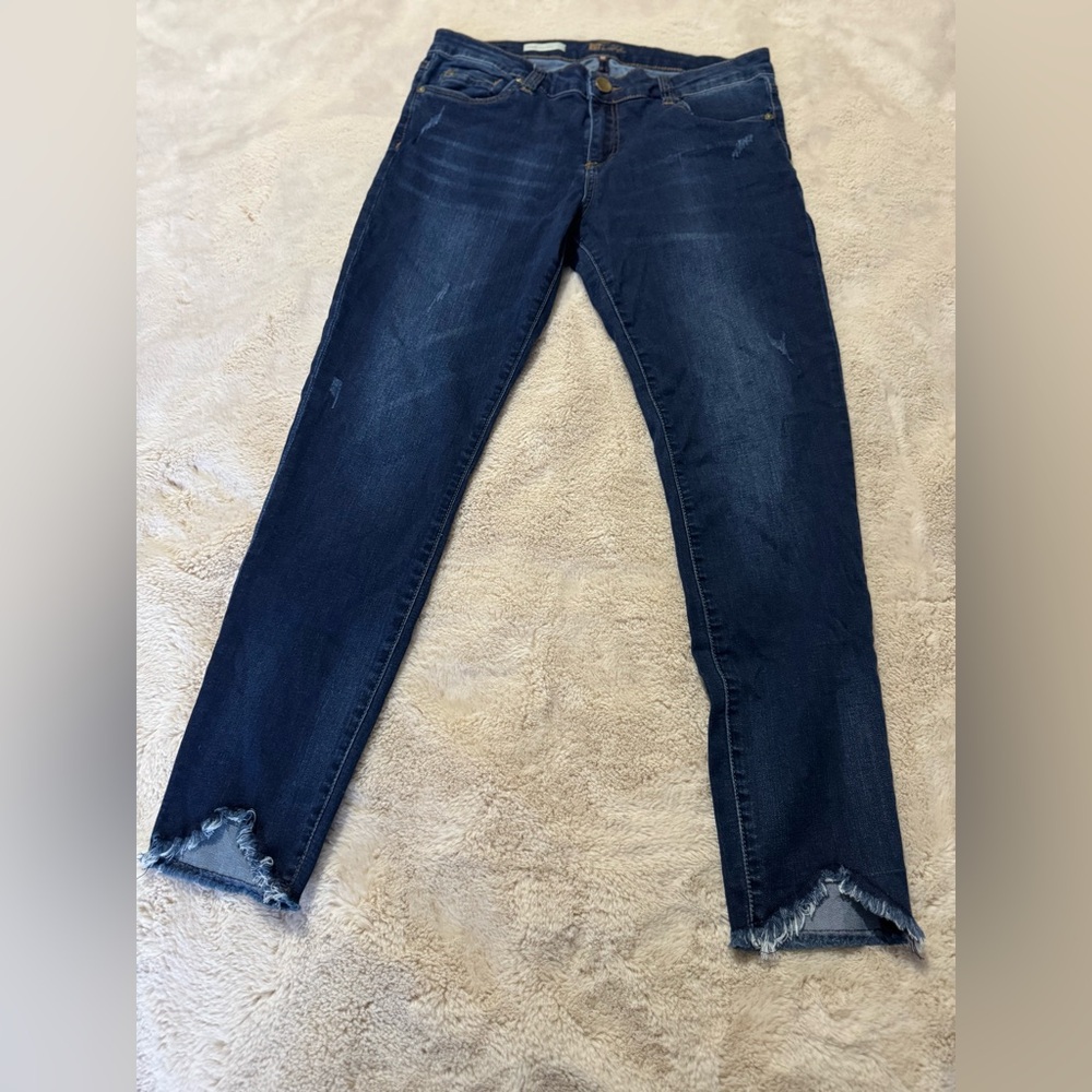 Kut From The Kloth Connie ankle skinny jeans. size 12